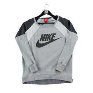 Sweat homme manches longues gris Nike Col Rond