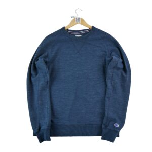 Sweat homme manches longues marine Champion Motif chine Col Rond