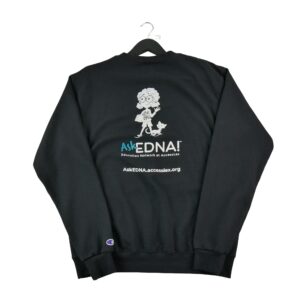 Sweat homme manches longues noir Champion Col Rond