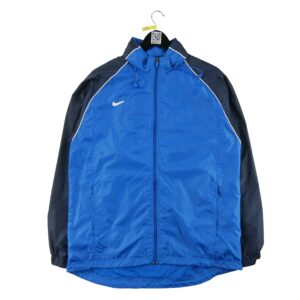 Veste de survetements homme manches longues bleu Nike Col Montant
