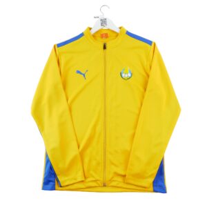 Veste de survetements homme manches longues orange Puma Col Montant