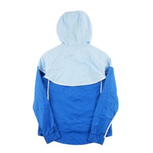 Veste legeres femme manches longues bleu Nike Col Montant