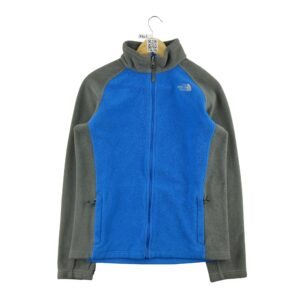 Veste polaires enfant manches longues bleu The North Face Col Montant