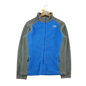 Veste polaires enfant manches longues bleu The North Face Col Montant