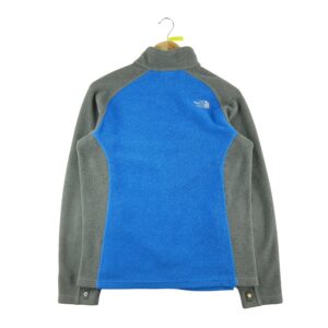 Veste polaires enfant manches longues bleu The North Face Col Montant