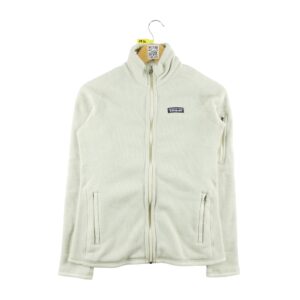 Veste polaires femme manches longues beige Patagonia Col Montant