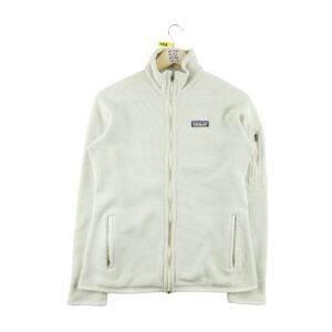 Veste polaires femme manches longues beige Patagonia Col Montant