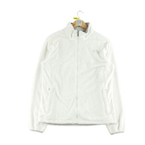 Veste polaires femme manches longues blanc The North Face Col Montant