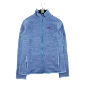 Veste polaires femme manches longues bleu clair Patagonia Motif chine Col Montant