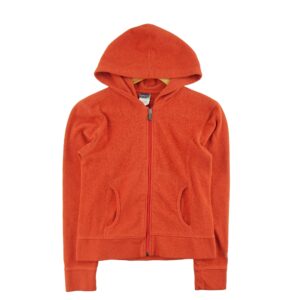 Veste polaires femme manches longues orange Patagonia Col Rond