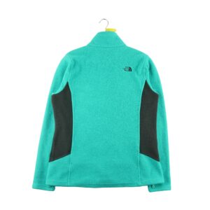 Veste polaires femme manches longues turquoise The North Face Col Montant