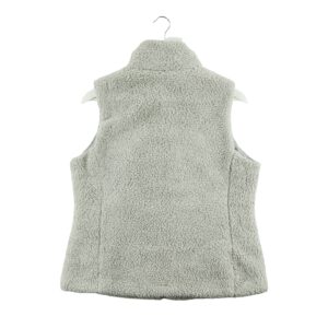 Veste polaires femme sans manches gris Patagonia Col Montant