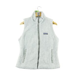 Veste polaires femme sans manches gris Patagonia Col Montant