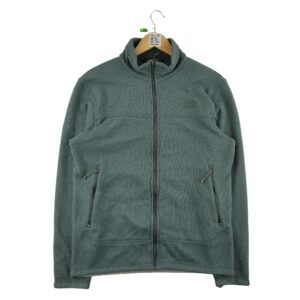 Veste polaires homme manches longues bleu The North Face Col Montant