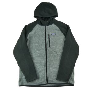 Veste polaires homme manches longues gris Patagonia Motif chine Col Montant