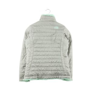 Blouson enfant manches longues gris The North Face Col Montant