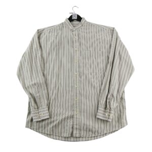 Chemise classiques homme manches longues beige Burberry Motif a rayures