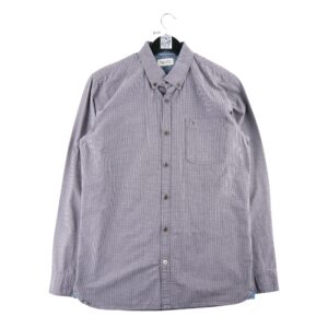 Chemise classiques homme manches longues bordeaux Tommy Hilfiger Motif a carreaux