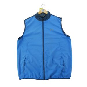 Coupe vent homme sans manches bleu Under Armour Col Rond