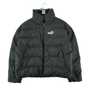 Doudoune femme manches longues noir Puma Col Montant