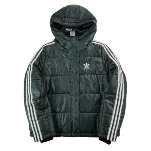 Doudoune homme manches longues noir Adidas Col Montant