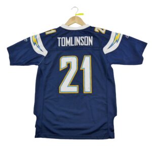 Maillot manches courtes enfant marine NFL Equipe Los Angeles Chargers