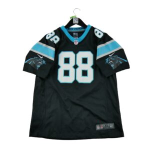 Maillot manches courtes enfant noir NFL Equipe Carolina Panthers