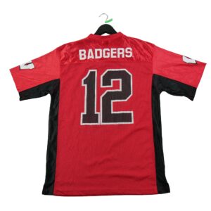 Maillot manches courtes homme rouge Starter Equipe Wisconsin