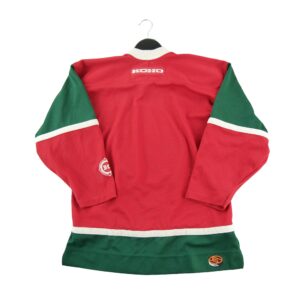 Maillot manches longues enfant rouge NHL Equipe Minnesota Wild
