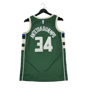 Maillot sans manches homme vert NBA Equipe Milwaukee Bucks