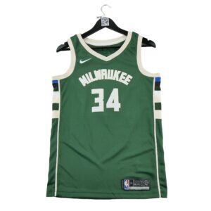 Maillot sans manches homme vert NBA Equipe Milwaukee Bucks