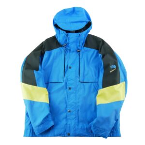 Parka homme manches longues bleu The North Face Col Montant QWE1181