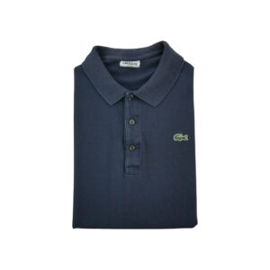 Polo manches courtes homme marine Lacoste Col Polo