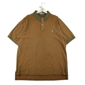 Polo manches courtes homme marron Polo Ralph Lauren Col Polo