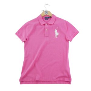 Polo manches courtes homme rose Polo Ralph Lauren Col Polo