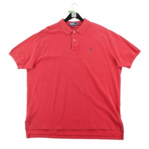 Polo manches courtes homme rouge Polo Ralph Lauren Col Polo