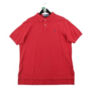 Polo manches courtes homme rouge Polo Ralph Lauren Col Polo