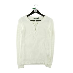 Pull femme manches longues beige Lauren Ralph Lauren Col Rond