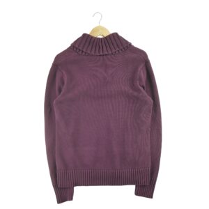 Pull femme manches longues bordeaux Lauren Ralph Lauren Col Chale