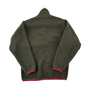 Pull polaires homme manches longues marron Patagonia Col Montant