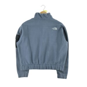 Sweat femme manches longues gris The North Face Col Montant
