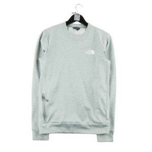 Sweat homme manches longues gris The North Face Motif chine Col Rond