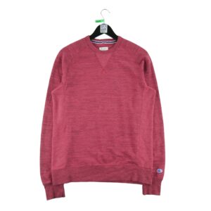 Sweat homme manches longues rouge Champion Col Rond