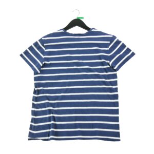 T shirt manches courtes femme marine Polo Ralph Lauren Motif a rayures Col Rond