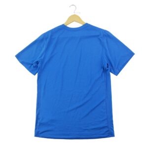T shirt manches courtes homme bleu Nike Col Rond