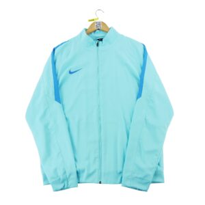 Veste de survetements homme manches longues bleu clair Nike Col Montant
