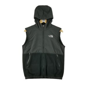 Veste polaires enfant sans manches noir The North Face Col Montant
