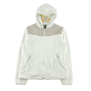 Veste polaires femme manches longues blanc The North Face Col Rond