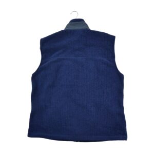Veste polaires homme sans manches marine Patagonia Col Montant