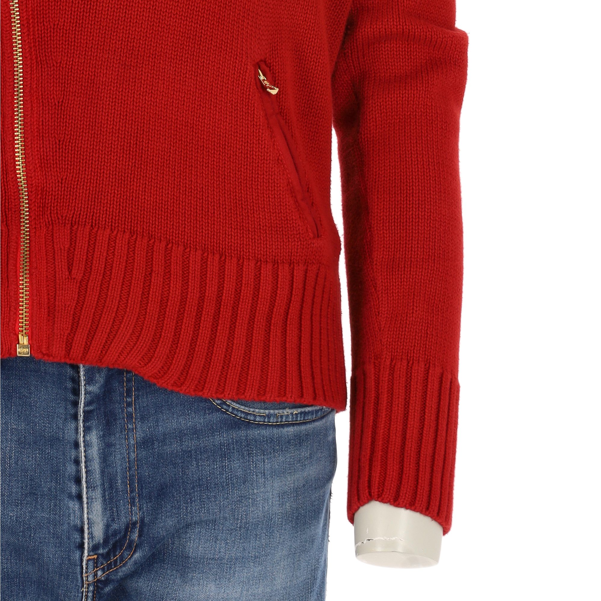 Pull Femme  full-zip Rouge 7